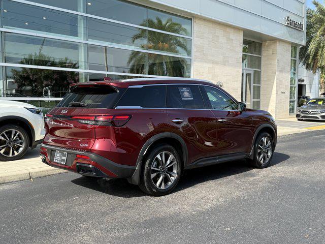 used 2025 INFINITI QX60 car, priced at $49,420
