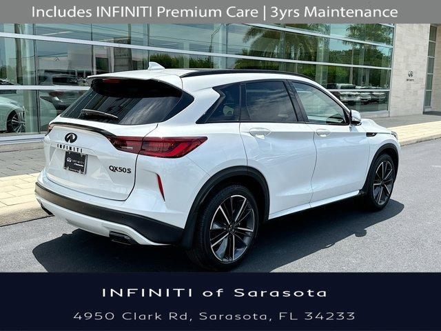 new 2024 INFINITI QX50 car, priced at $51,855