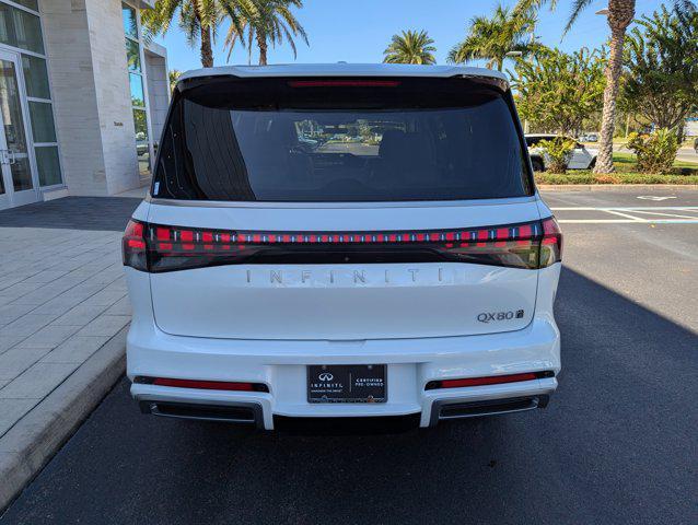 used 2025 INFINITI QX80 car, priced at $69,798