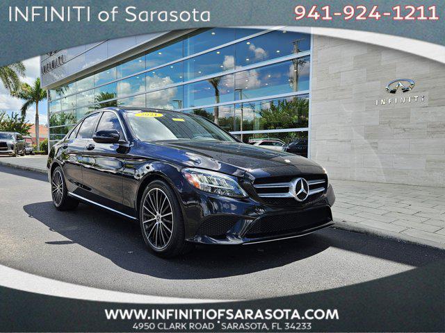 used 2021 Mercedes-Benz C-Class car, priced at $24,298