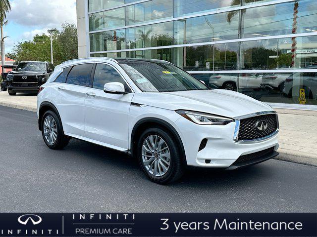 new 2025 INFINITI QX50 car, priced at $50,835