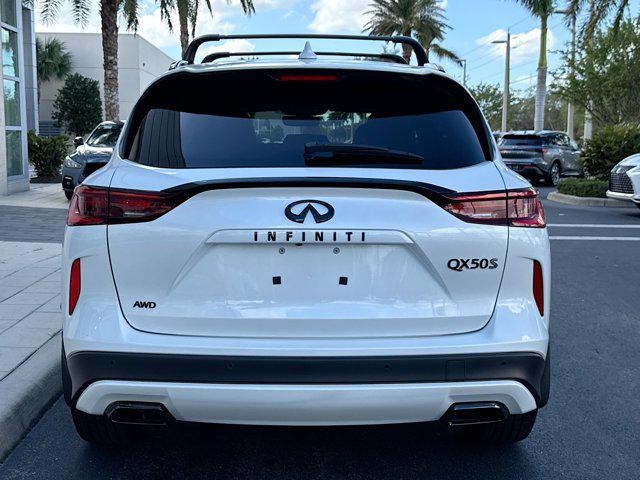 new 2025 INFINITI QX50 car, priced at $54,570