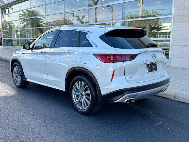 used 2025 INFINITI QX50 car, priced at $44,498