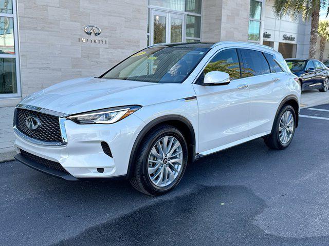 used 2025 INFINITI QX50 car, priced at $44,498