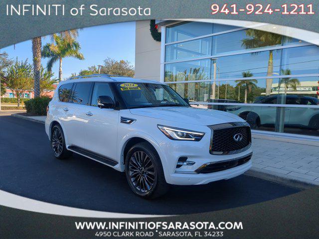 used 2024 INFINITI QX80 car, priced at $58,888
