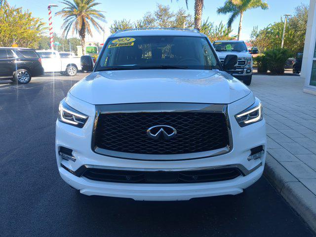 used 2024 INFINITI QX80 car, priced at $58,888