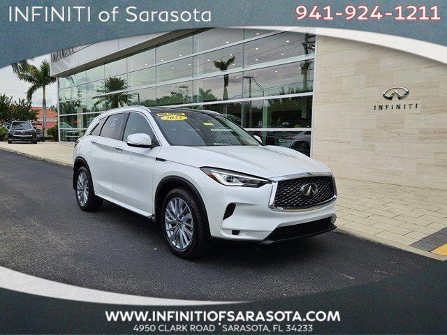 used 2025 INFINITI QX50 car, priced at $38,998