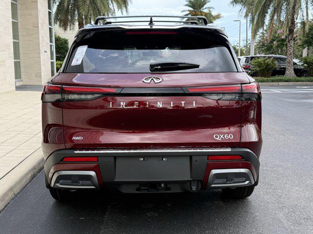 new 2025 INFINITI QX60 car, priced at $69,755