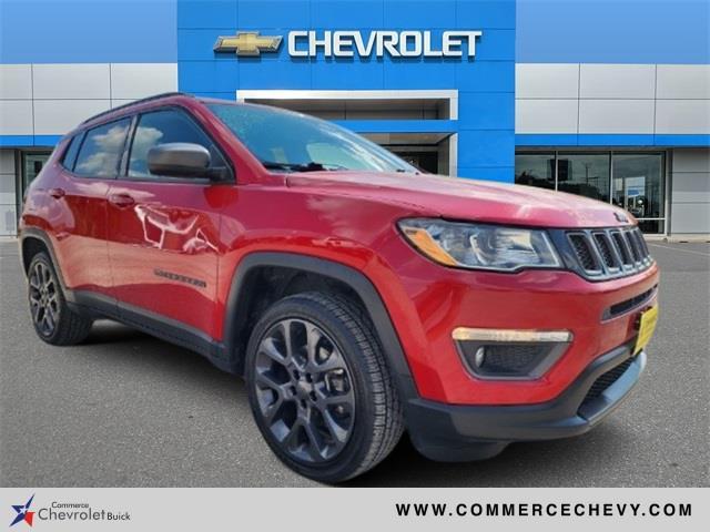 used 2021 Jeep Compass car, priced at $17,674