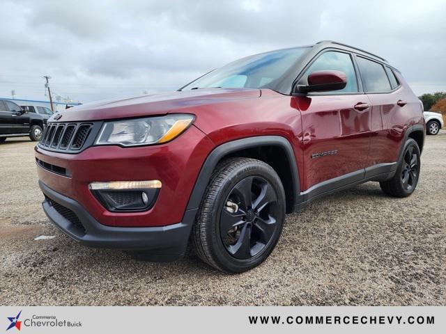 used 2021 Jeep Compass car, priced at $16,265