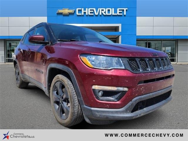 used 2021 Jeep Compass car, priced at $15,922