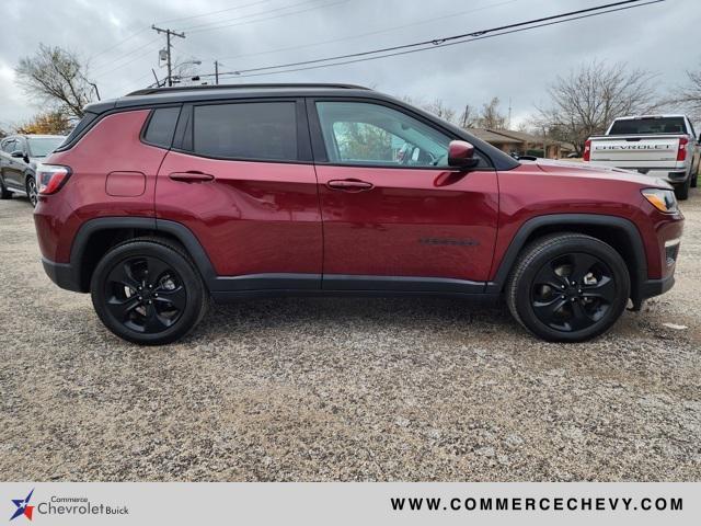 used 2021 Jeep Compass car, priced at $16,265