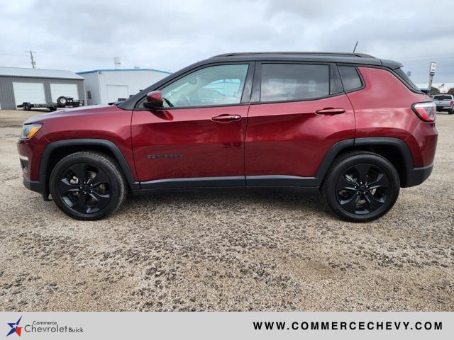 used 2021 Jeep Compass car, priced at $16,265