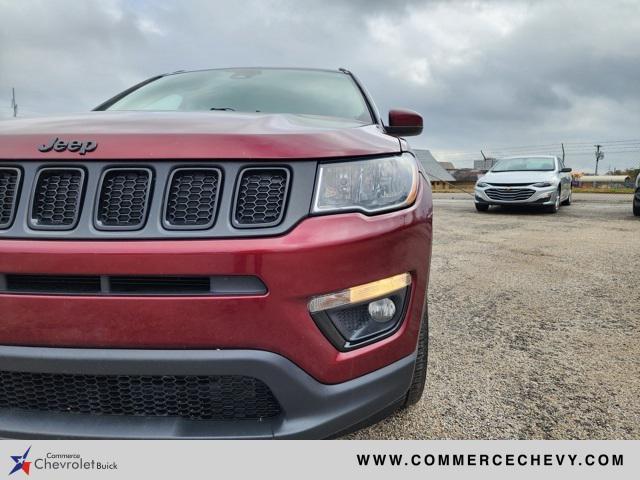 used 2021 Jeep Compass car, priced at $16,265