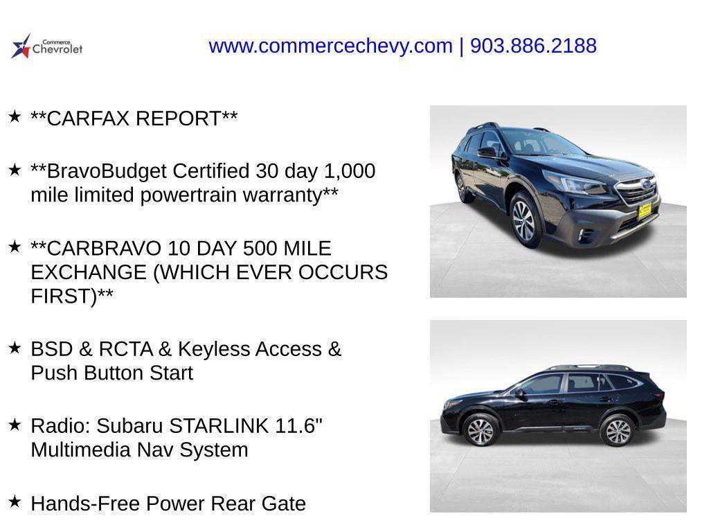 used 2022 Subaru Outback car, priced at $21,033