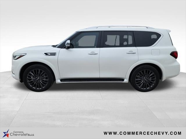 used 2022 INFINITI QX80 car, priced at $38,814