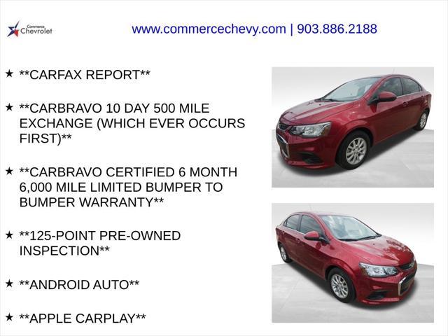 used 2020 Chevrolet Sonic car, priced at $13,288