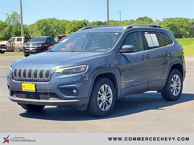 used 2021 Jeep Cherokee car, priced at $16,638