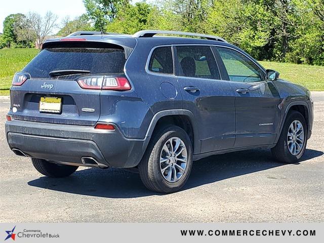 used 2021 Jeep Cherokee car, priced at $16,638