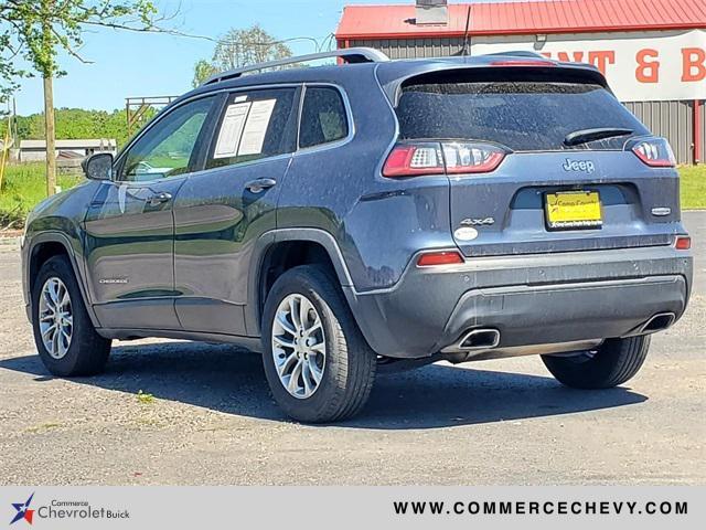 used 2021 Jeep Cherokee car, priced at $16,638