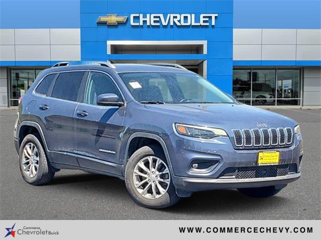 used 2021 Jeep Cherokee car, priced at $16,638