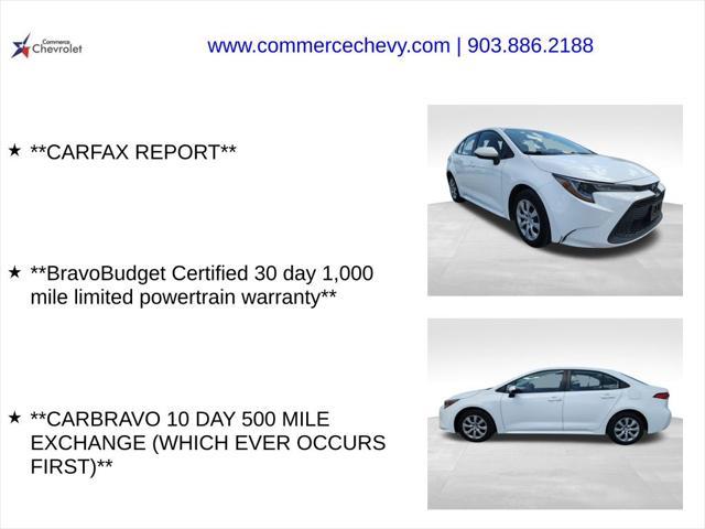 used 2022 Toyota Corolla car, priced at $18,137