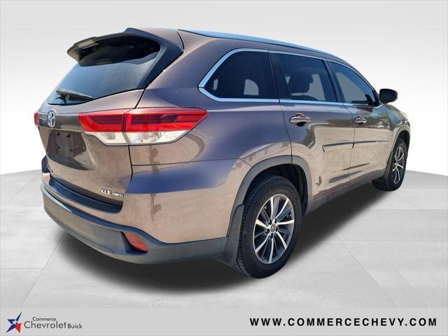 used 2017 Toyota Highlander car, priced at $19,423