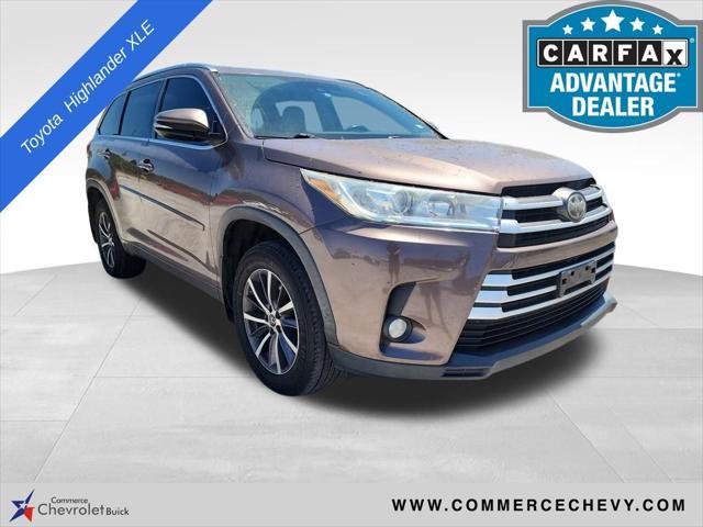 used 2017 Toyota Highlander car, priced at $19,423
