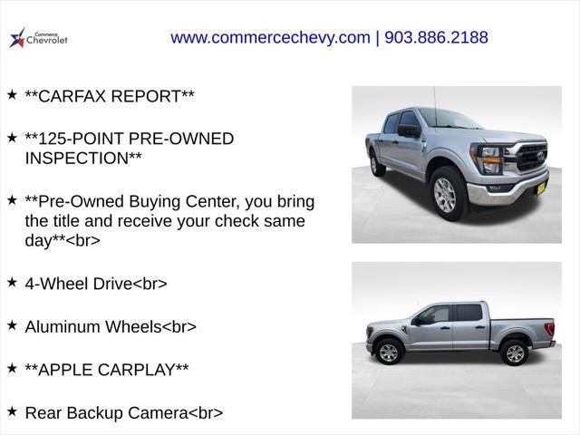 used 2023 Ford F-150 car, priced at $35,898