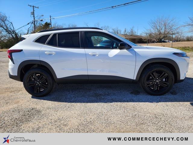 new 2025 Chevrolet Trax car, priced at $24,190