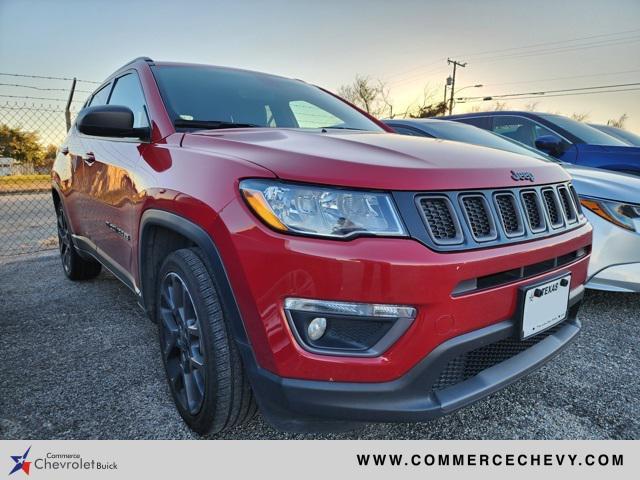 used 2021 Jeep Compass car, priced at $16,707