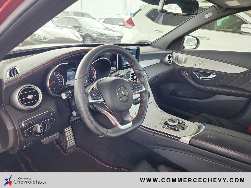 used 2017 Mercedes-Benz AMG C 43 car, priced at $24,649