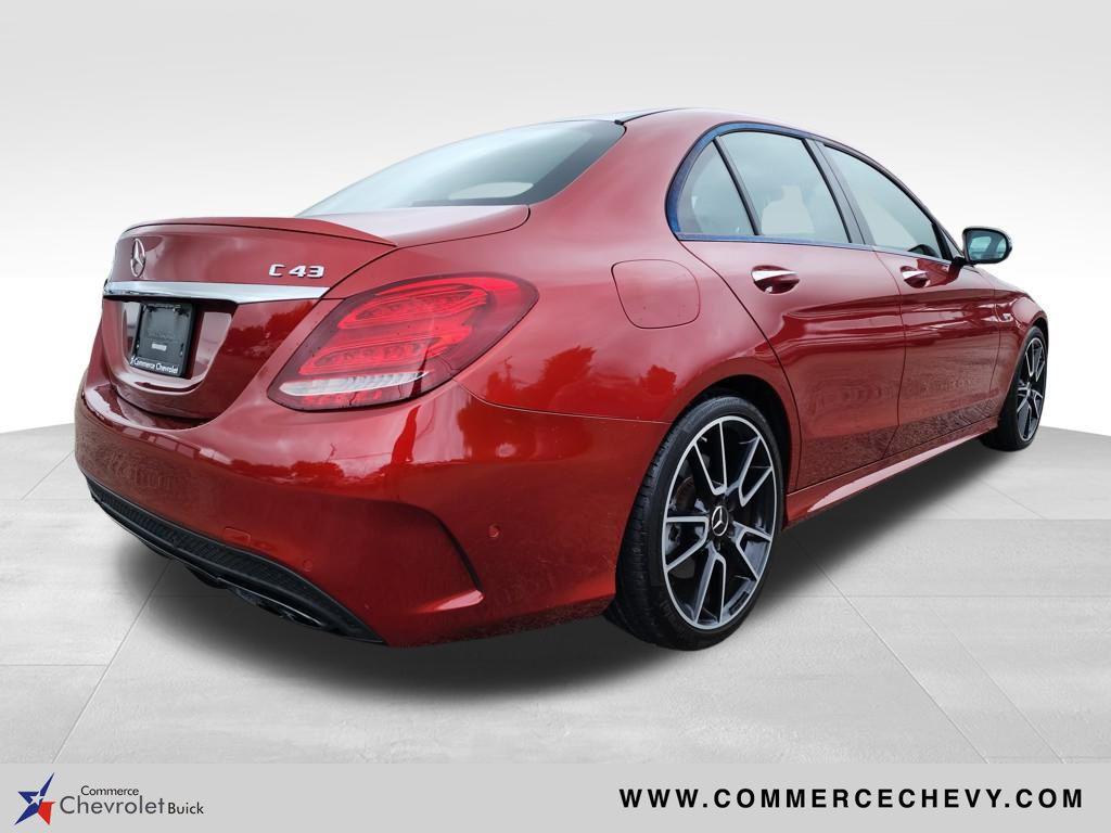 used 2017 Mercedes-Benz AMG C 43 car, priced at $24,649