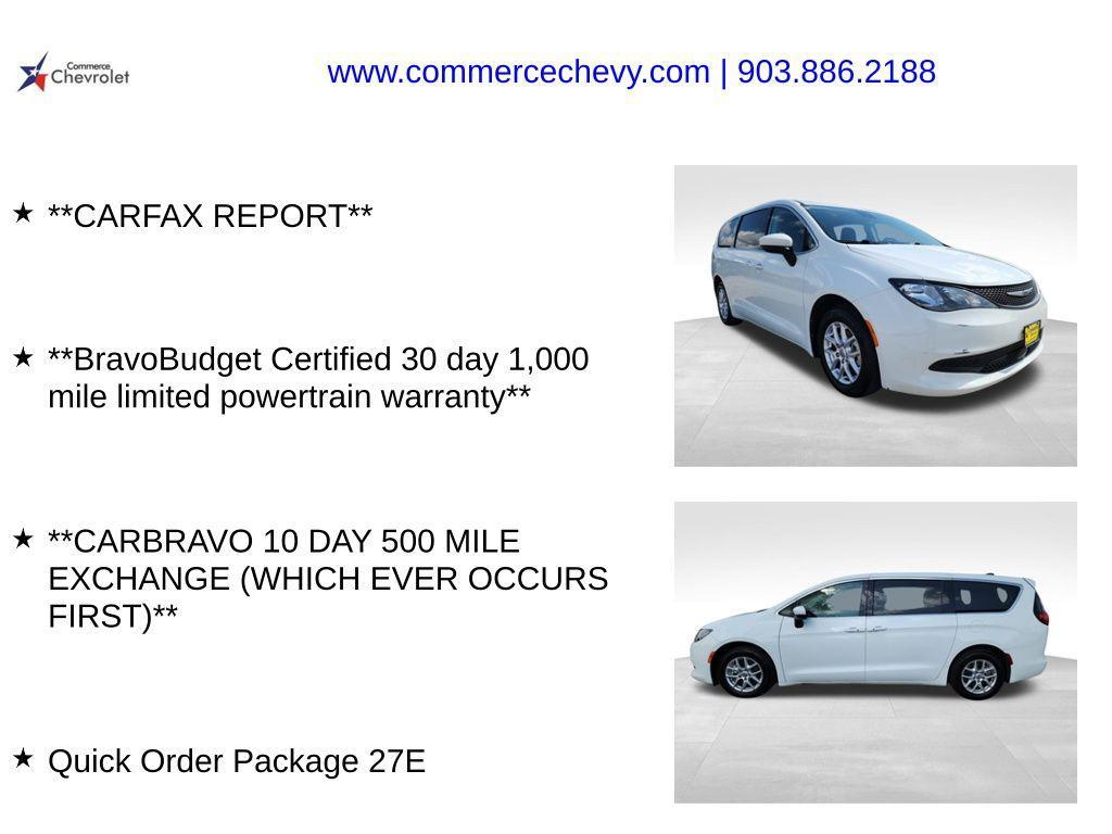 used 2023 Chrysler Voyager car, priced at $21,704