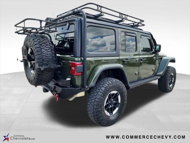 used 2021 Jeep Wrangler Unlimited car, priced at $42,325