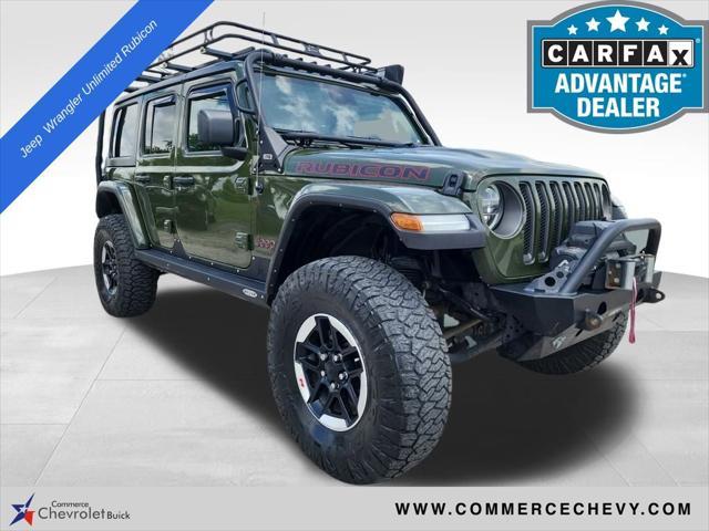 used 2021 Jeep Wrangler Unlimited car, priced at $42,325