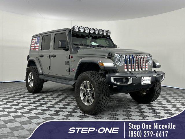 used 2019 Jeep Wrangler Unlimited car, priced at $35,054