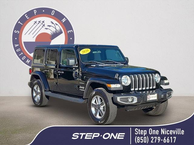 used 2020 Jeep Wrangler Unlimited car, priced at $30,758