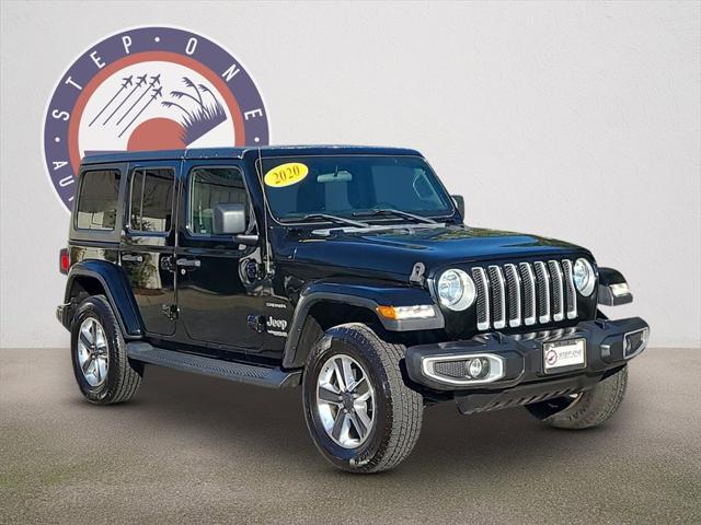 used 2020 Jeep Wrangler Unlimited car, priced at $30,758