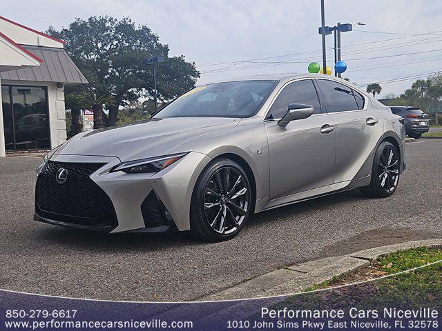 used 2022 Lexus IS 350 car, priced at $45,196