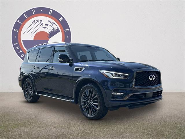 used 2021 INFINITI QX80 car, priced at $36,174