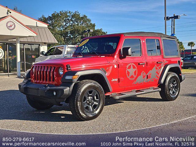 used 2018 Jeep Wrangler Unlimited car, priced at $24,300