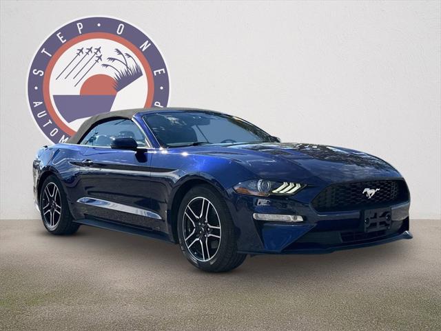 used 2018 Ford Mustang car, priced at $21,694