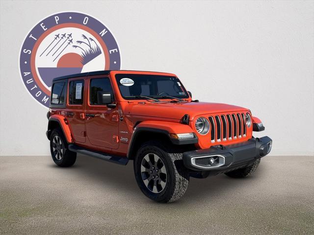 used 2018 Jeep Wrangler Unlimited car, priced at $31,045