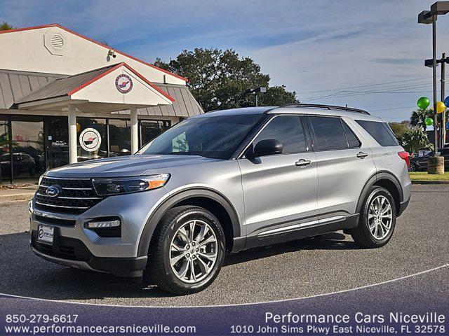 used 2022 Ford Explorer car, priced at $29,599