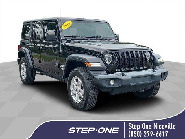 used 2019 Jeep Wrangler Unlimited car, priced at $30,561