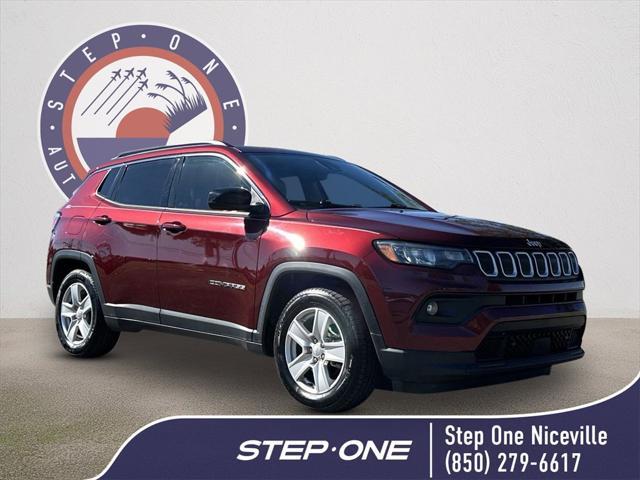 used 2022 Jeep Compass car, priced at $18,313