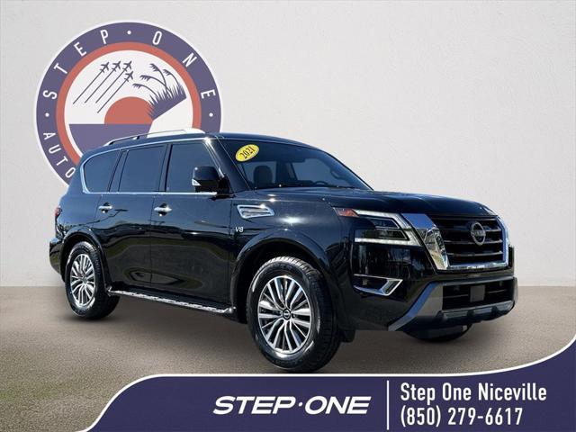 used 2021 Nissan Armada car, priced at $36,866