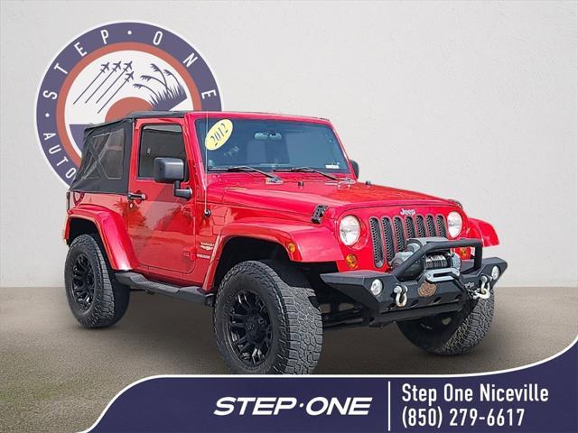 used 2012 Jeep Wrangler car, priced at $15,344