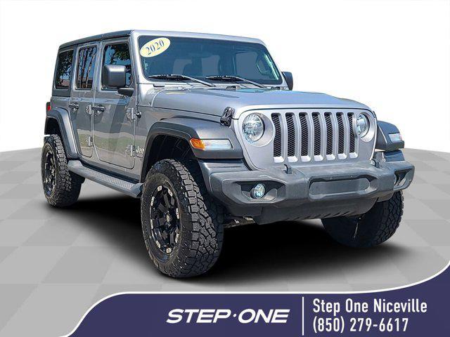 used 2020 Jeep Wrangler Unlimited car, priced at $33,942